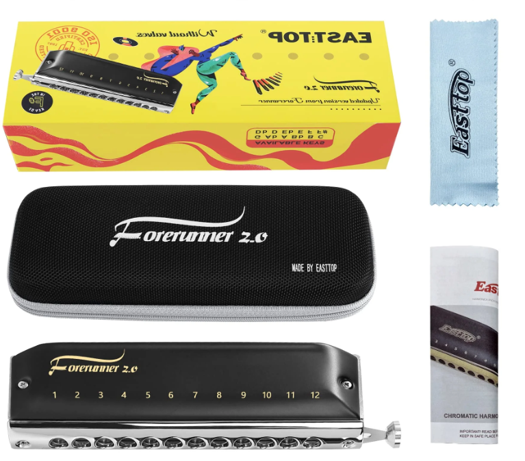 Istop chromatic harmonica model Forrunner 2