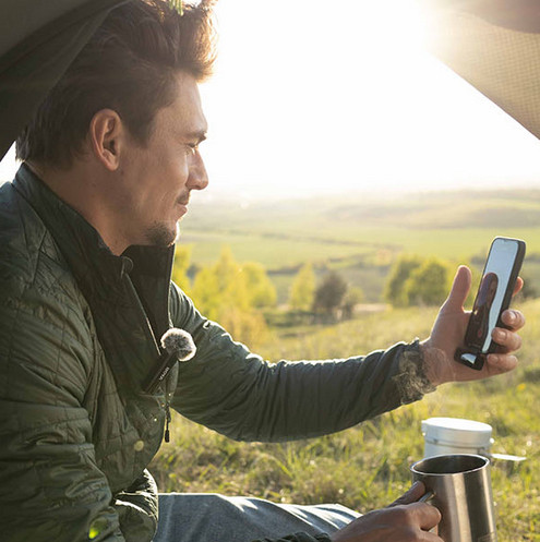 میکروفن بی سیم یقه ای بویا لینک BOYALINK