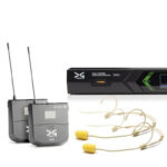 میکروفن بی سیم دو هدمیک دیجی تک DG TECH D6024