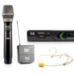 میکروفن بیسیم دستی و هدمیک DG Tech D6062H