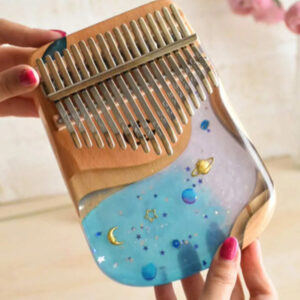 کالیمبا 17 تیغه چوبی رزین سگا مدل CRS02