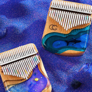 کالیمبا 17 تیغه چوبی رزین سگا مدل CRS02