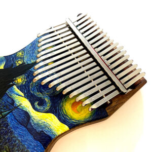 van-Gogh-5 کالیمبا ۱۷ تیغه دست ساز شب پرستاره ونگوک