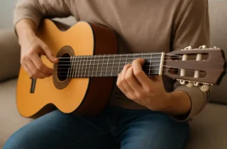 گیتار زدن ساده