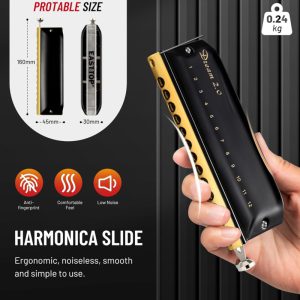 سازدهنی کروماتیک ایستاپ مدل دریم 2.0 مشکی