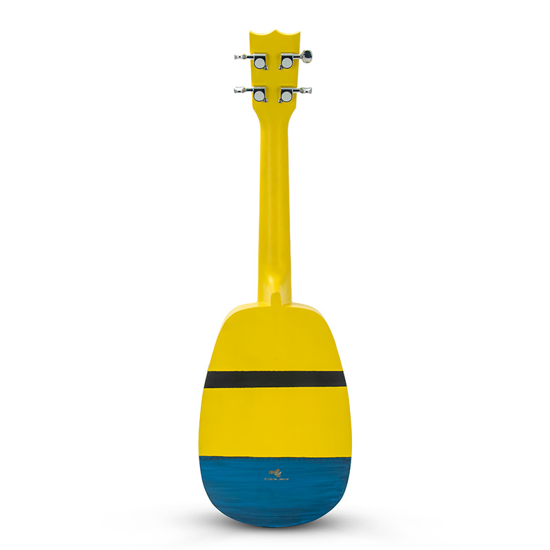 Ukulele-baloot-minion-back یوکللی بلوط طرح مینیون کنسرت