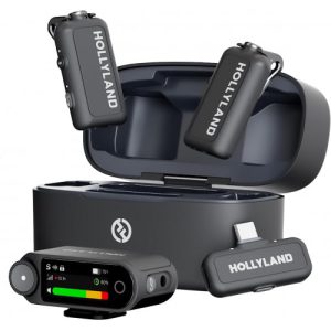 میکروفون بی سیم یقه ای هالی لند Hollyland LARK MAX 2 Combo