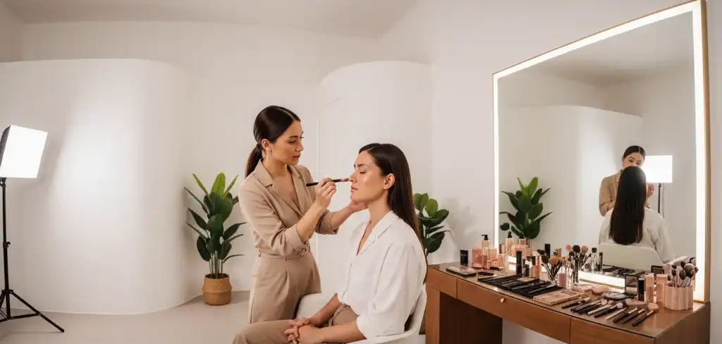 نور مناسب میکاپ