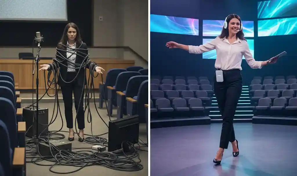 میکروفون هدمیک بی‌سیم و باسیم