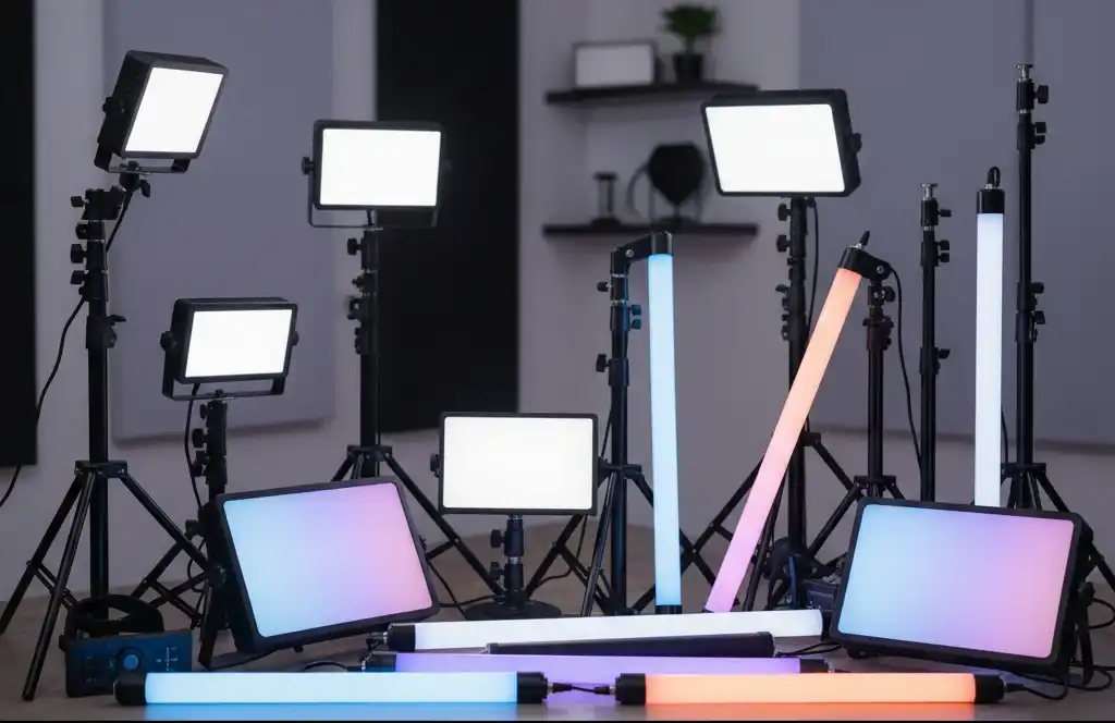 نور مناسب برای استریم زنده