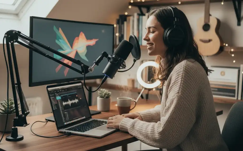 میکروفن خوانندگی در خانه