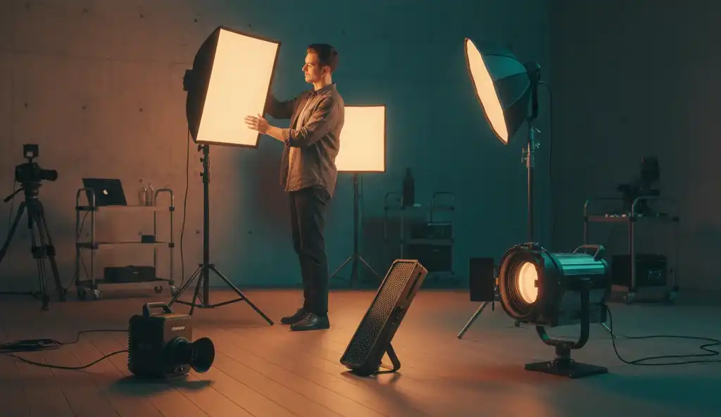 خرید نور استودیویی