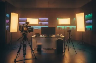 آینده نورپردازی در تولید محتوا