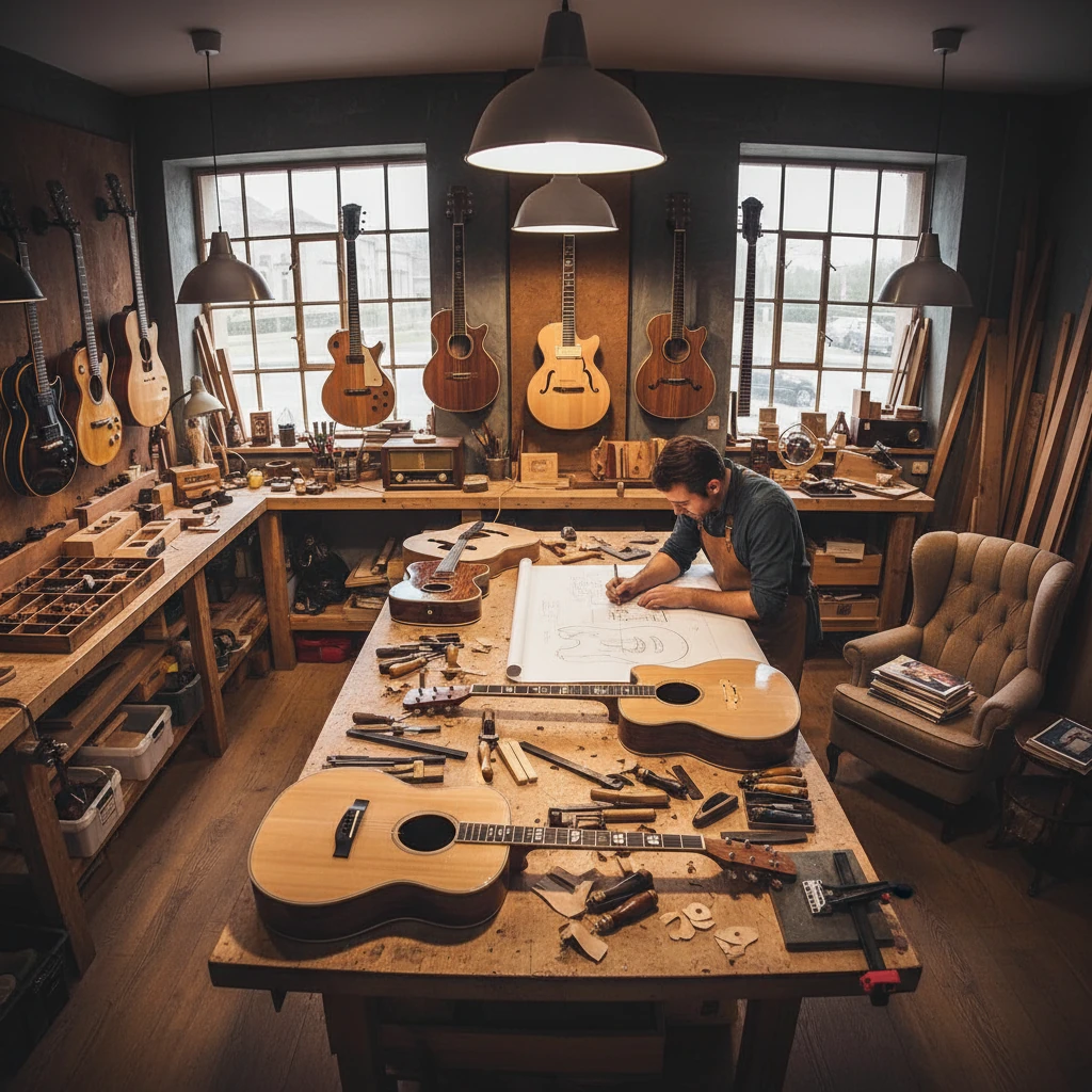 گیتار دست‌ساز