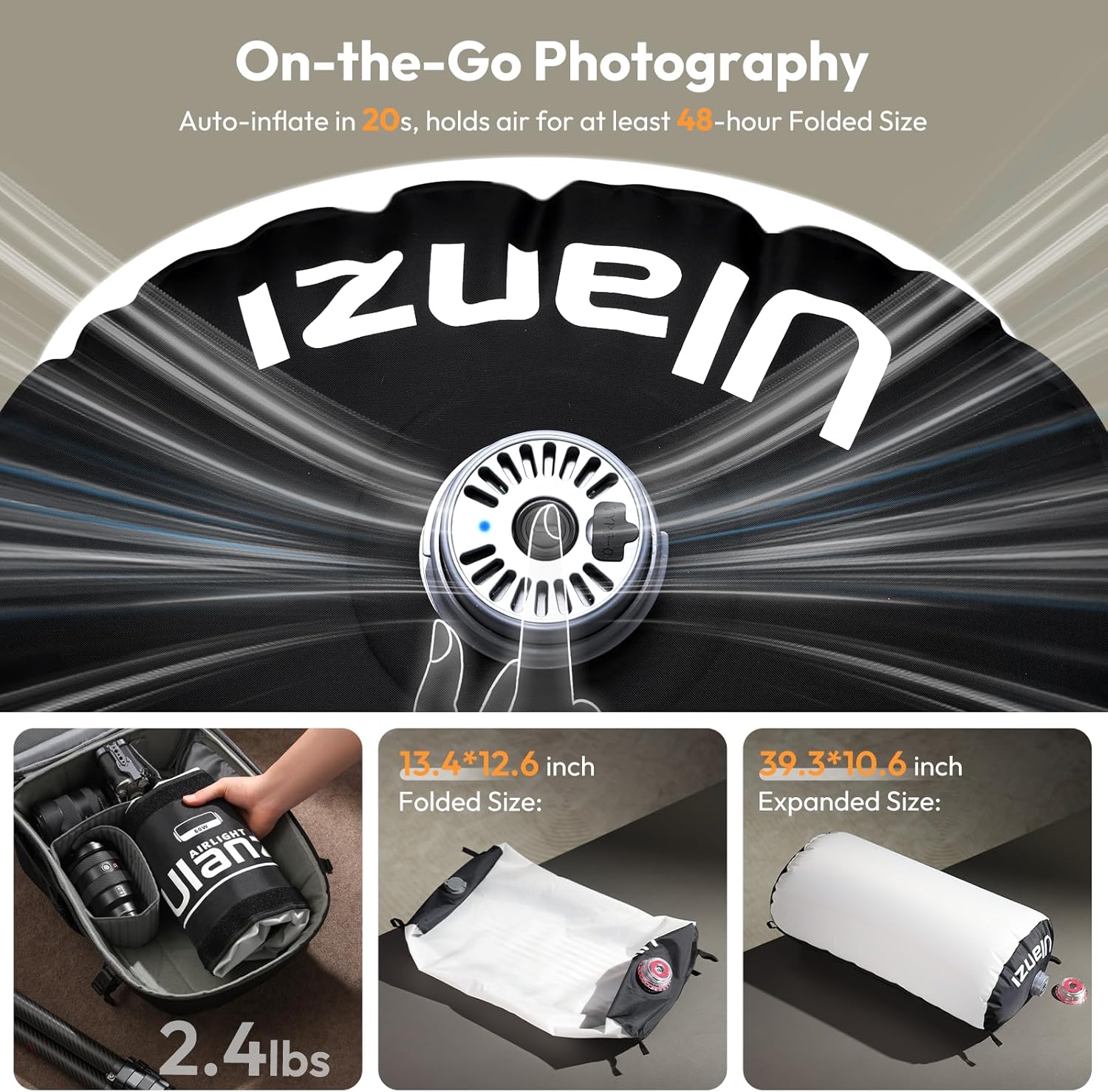 نور باتومی Ulanzi AL120 Bi Color