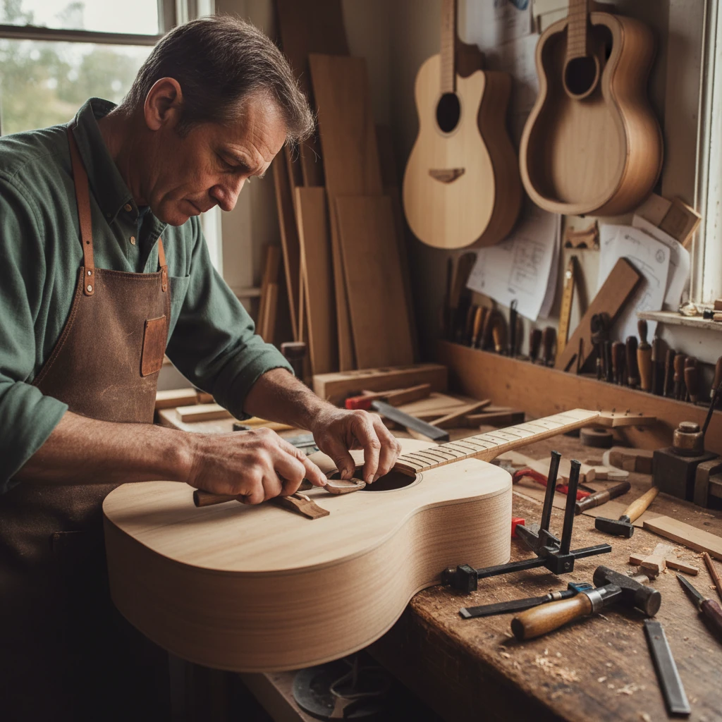 گیتار دست‌ساز