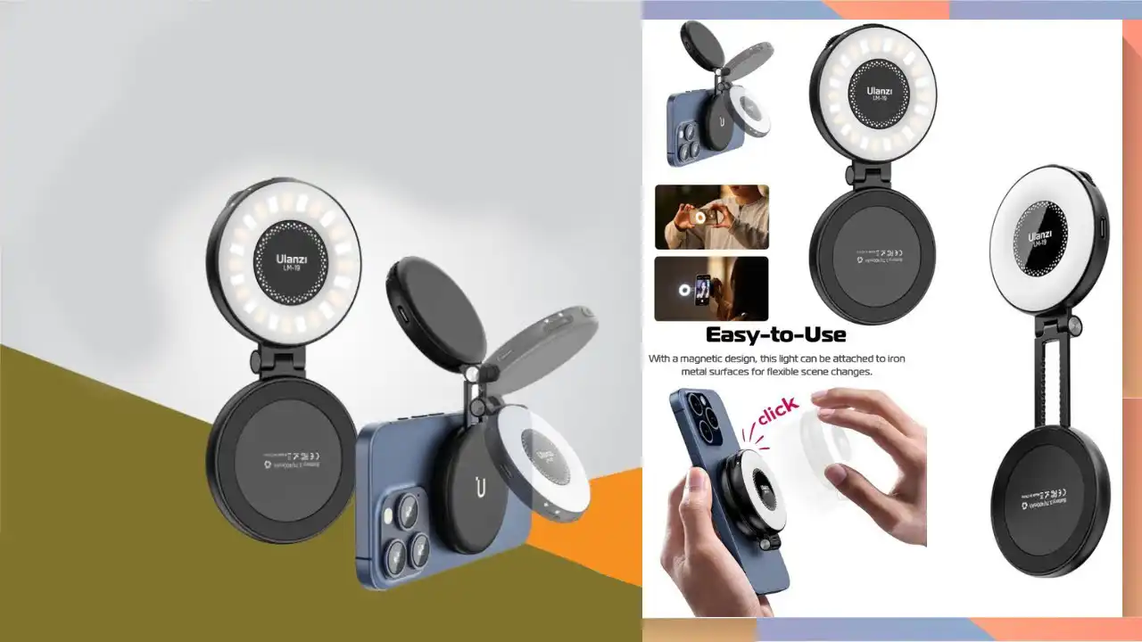 رینگ لایت سلفی مغناطیسی اولانزی Ulanzi LM19