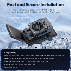 ulanzi-cu01 (10) فن خنک کننده دوربین اولانزی Ulanzi CU01