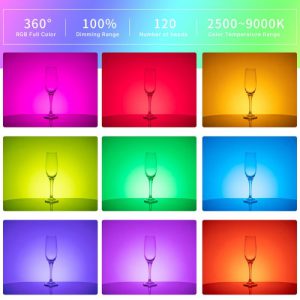 پنل نوری Ulanzi VL120 RGB Bi Color