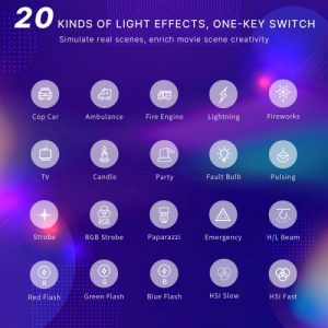 پنل نوری Ulanzi VL120 RGB Bi Color