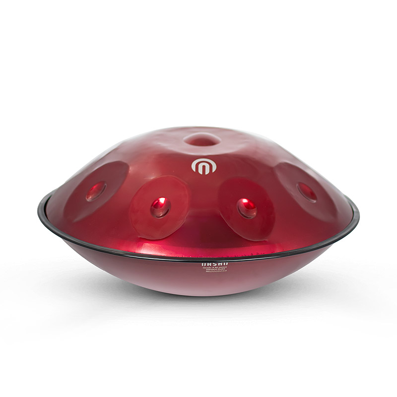 arsha-red-handpan هنگ درام 9 نت آرشا New Nitride Grade A قرمز