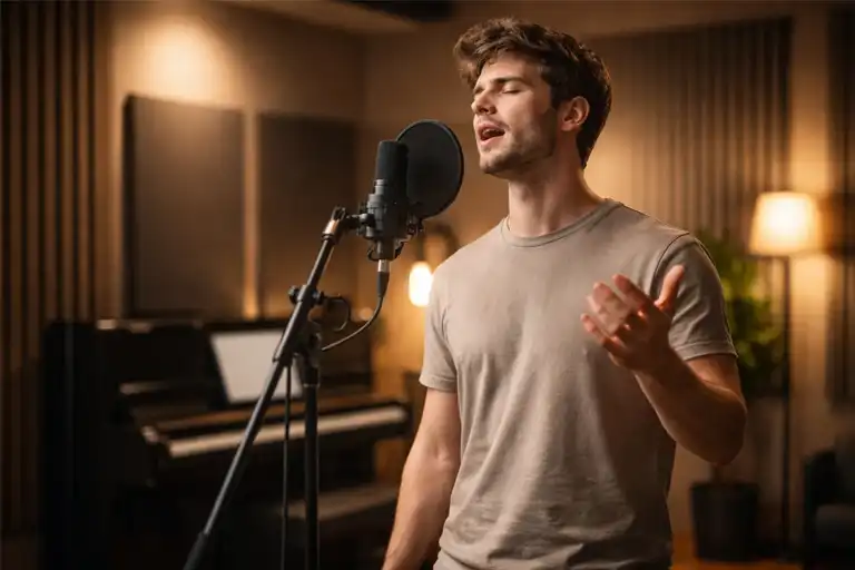 مدت زمان یادگیری آواز؛ از شروع تا حرفه‌ای شدن