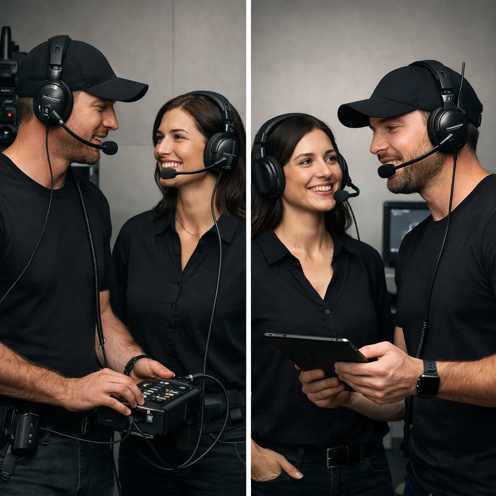 اینترکام در پخش زنده