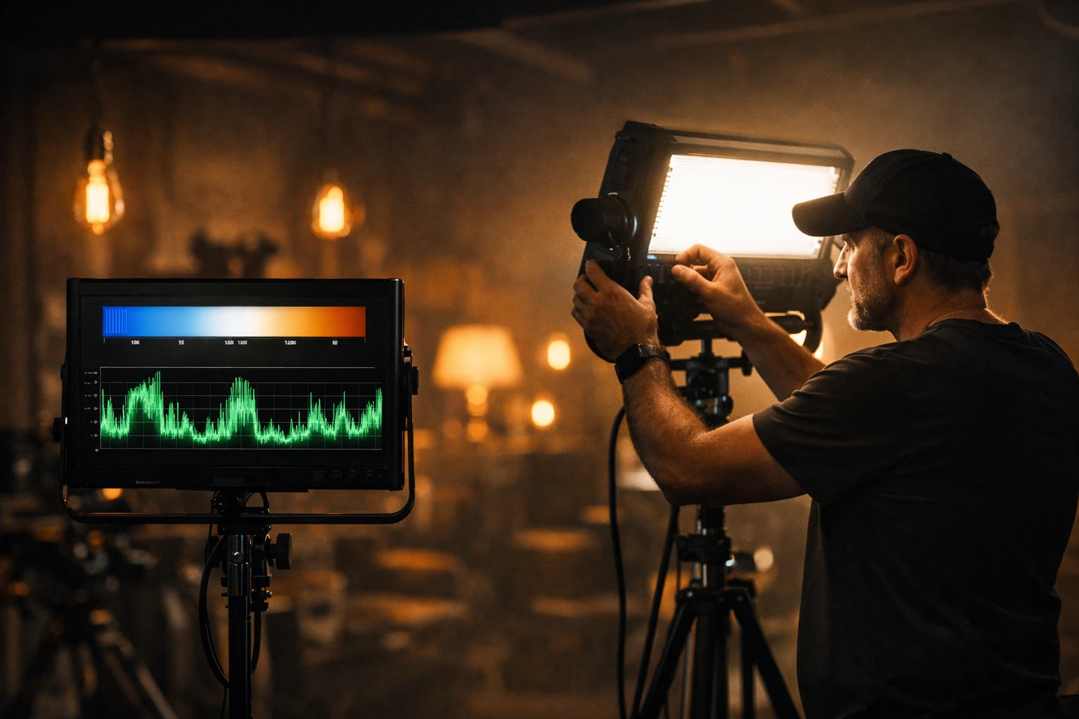 دمای رنگ نور