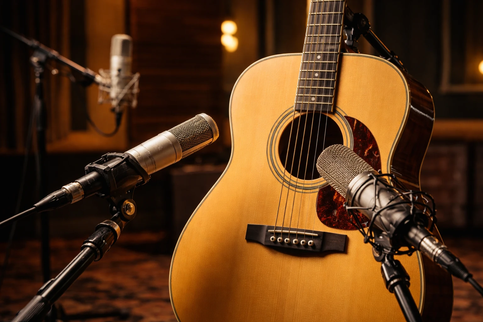 میکروفون گذاری گیتار