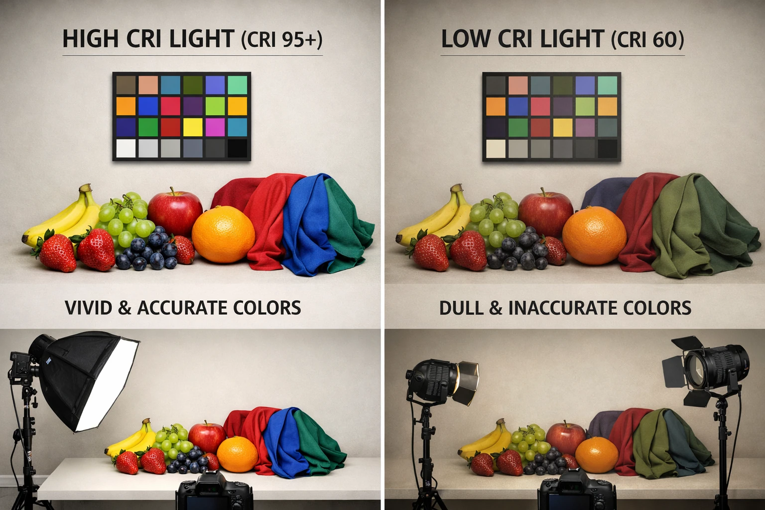 CRI و TLCI چیست