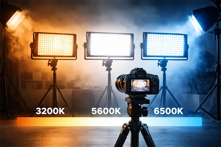 راهنمای کامل دمای رنگ نور (کلوین) در عکاسی و فیلم‌برداری