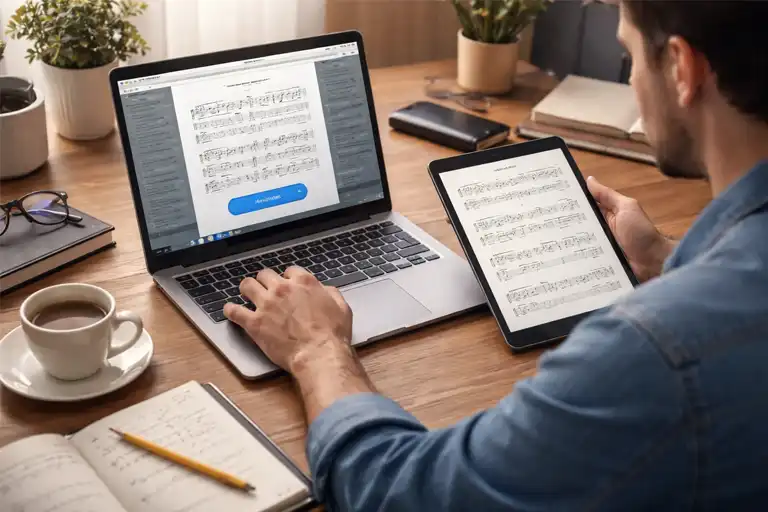 قبل از دانلود نت موسیقی، این نکات رو حتماً بدون
