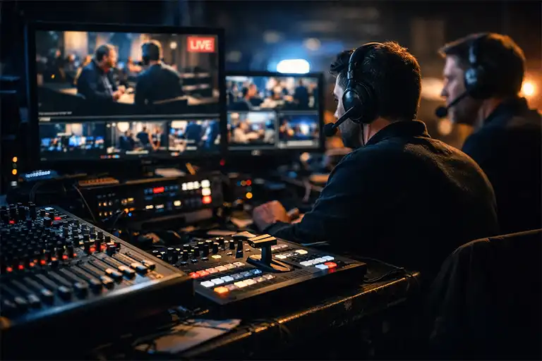 اینترکام در پخش زنده (Live Streaming) | چرا حیاتی است؟