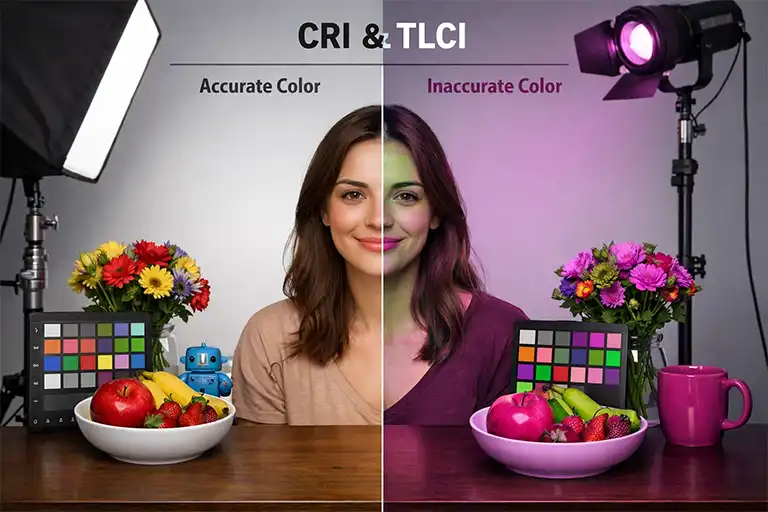 CRI و TLCI چیست