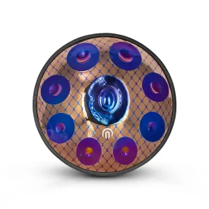 هنگ درام آرشا تیتانیوم بنفش گرید A چهارخونه