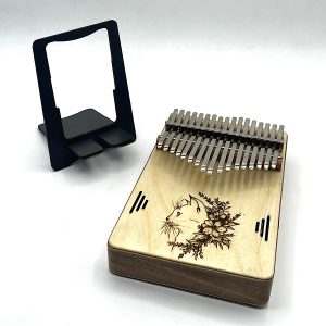 کالیمبا ۱۷ تیغه سوخته نگاری گربه