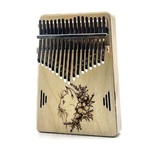 کالیمبا ۱۷ تیغه سوخته نگاری گربه